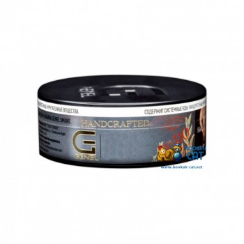 Табак для кальяна Genel Smoke Platinum Edition Frozen Raspberry (Дженель Смоук Ледяная Малина Средний) 100г Акцизный